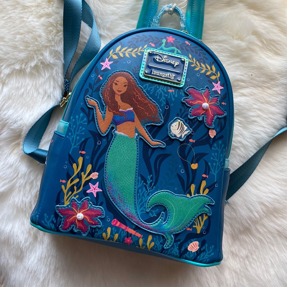 LOUNGEFLY The Little Mermaid Live Action Mini Backpack